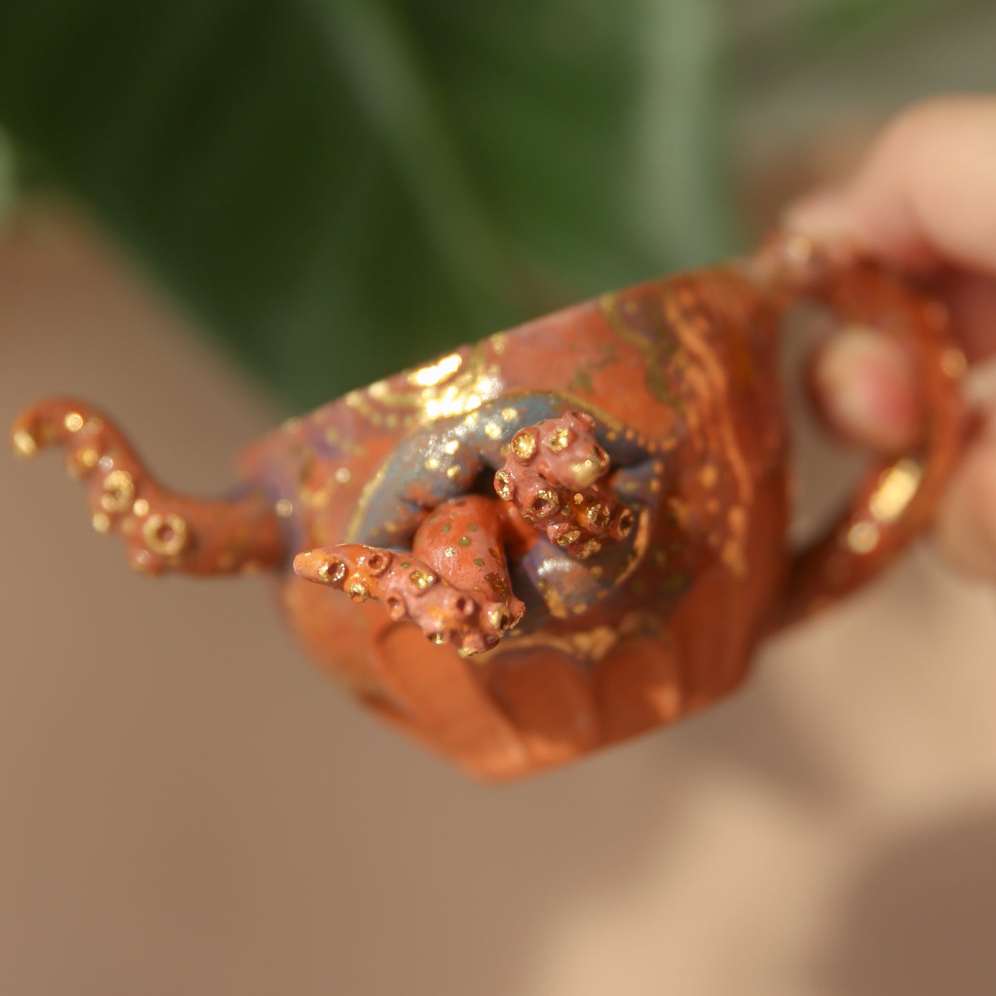 sol realm octopus medusa mug/planter/vessel