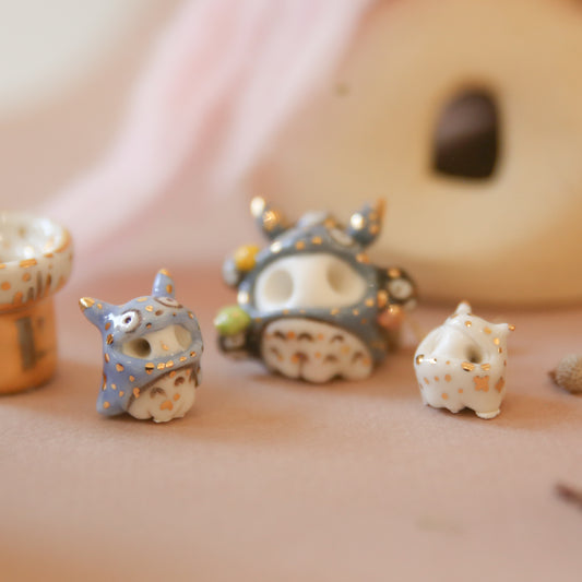 a totoro & babies spirit ghostie