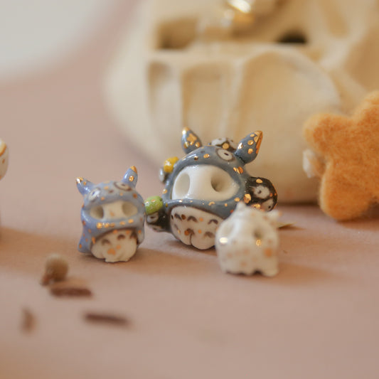 a totoro & babies spirit ghostie
