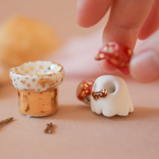 mario ghostie & an almost golden pipe