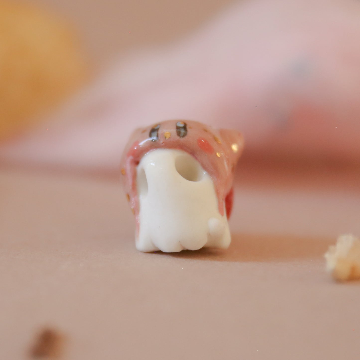 happy kirby spirit ghostie