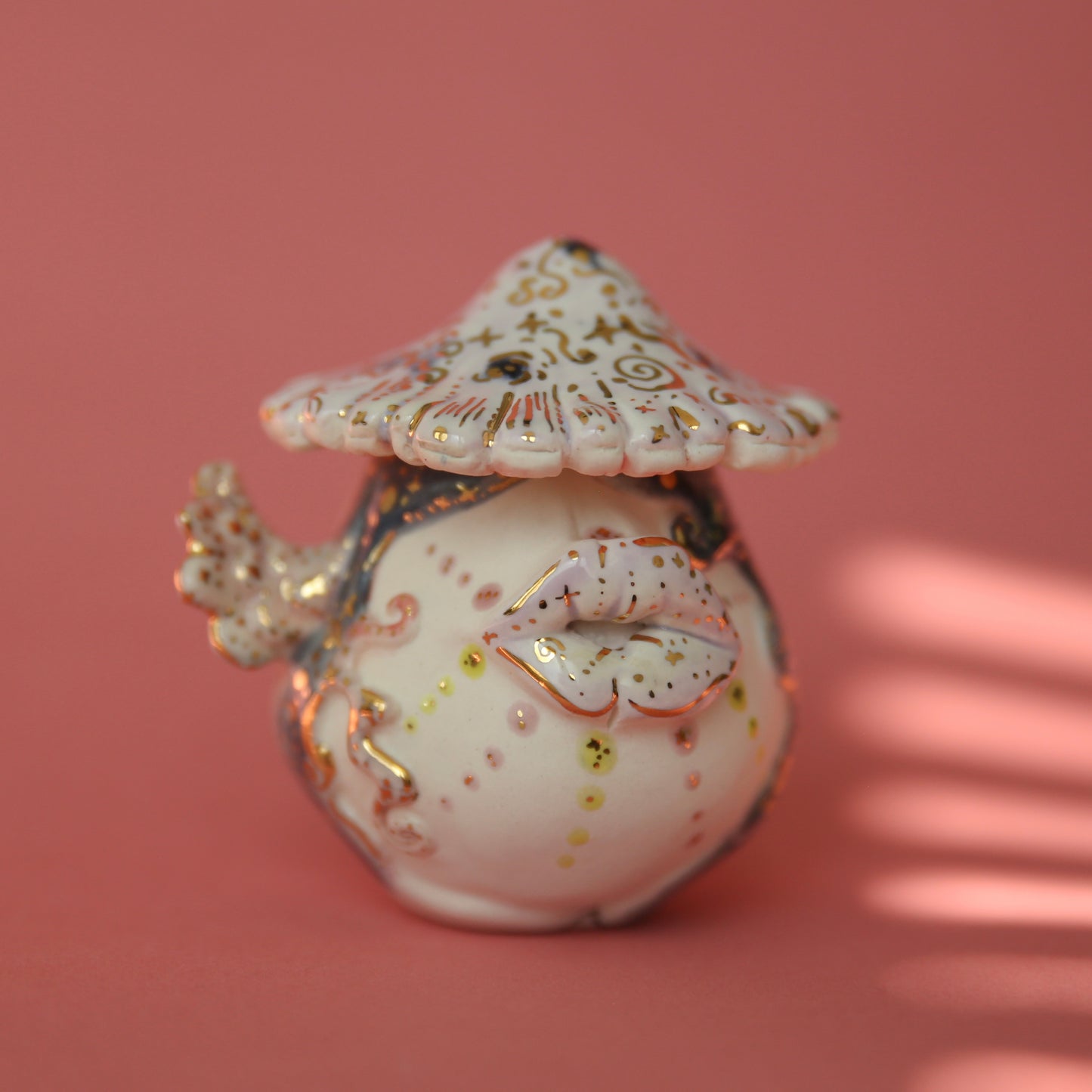 tui the mushroom bud vase + vessel sculpture